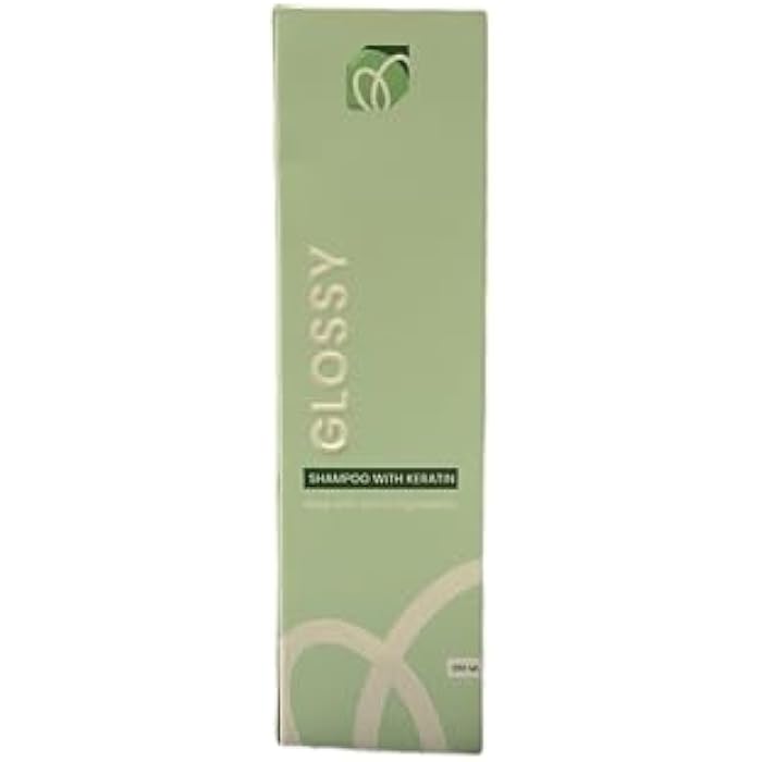 Glossy Keratin Shampoo for Damaged Hair - Image 1
